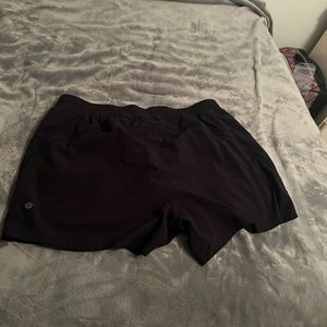 Lululemon Black Athletic Shorts with Classic Design